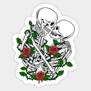 Skulls Lovers Sticker